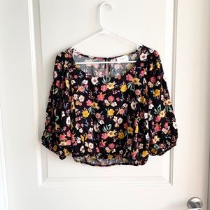 Francesca’s Deloris Floral Blouse | NWT | M